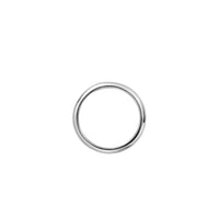 Silver Men's Arch Wedding Band