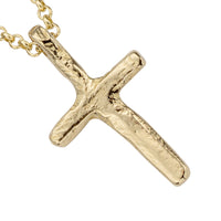 Gold Medium Cross Necklace