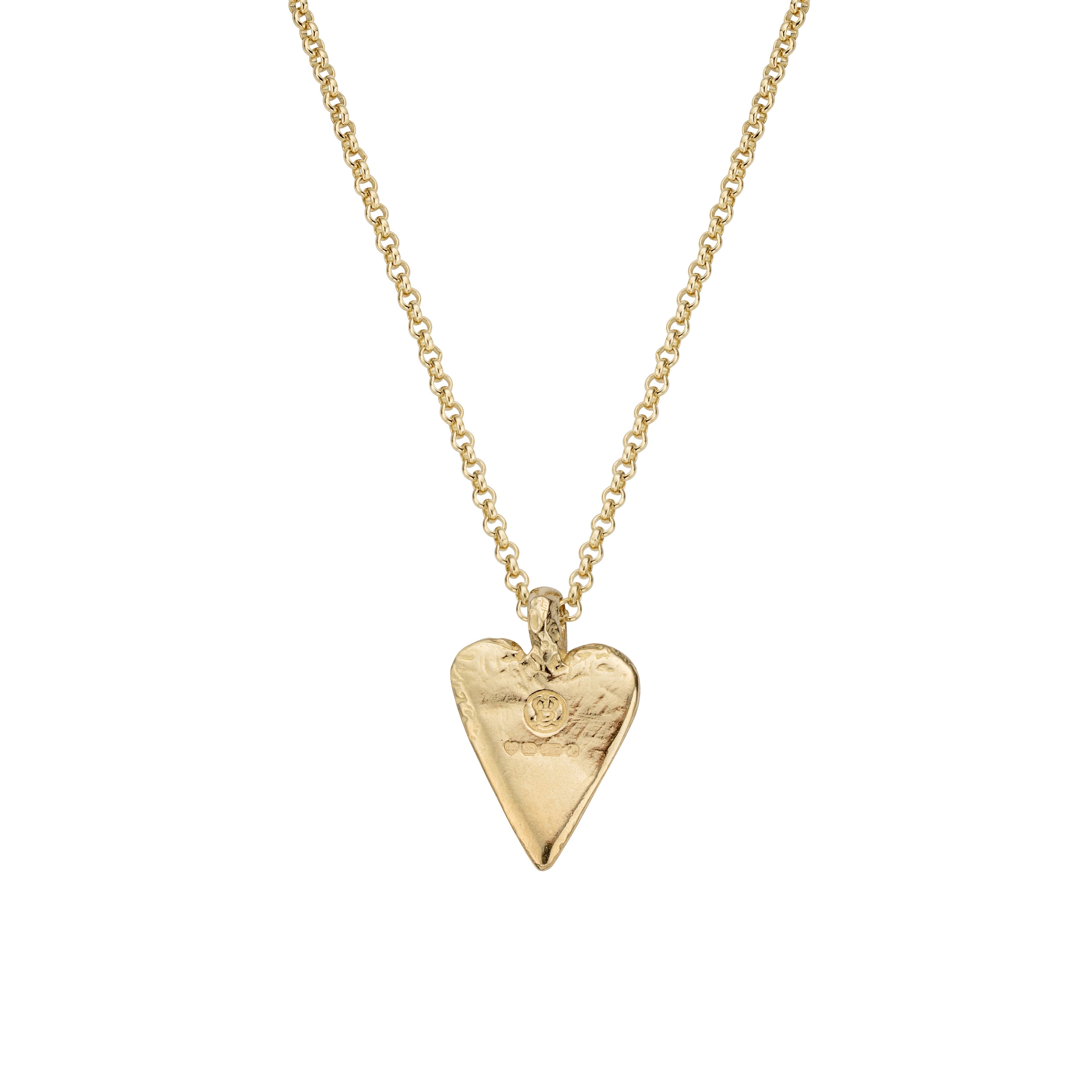【DANIELLA DRAPER】ゴールドミニハートネックレス Midi Heart Gold Necklace – Daniella Draper