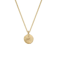 Gold Medium St Christopher Necklace