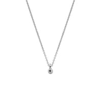 Silver Mini Diamond Necklace