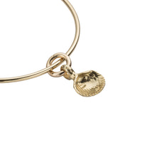 Gold Mini Shell Bangle