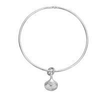 Silver Mini Shell Bangle