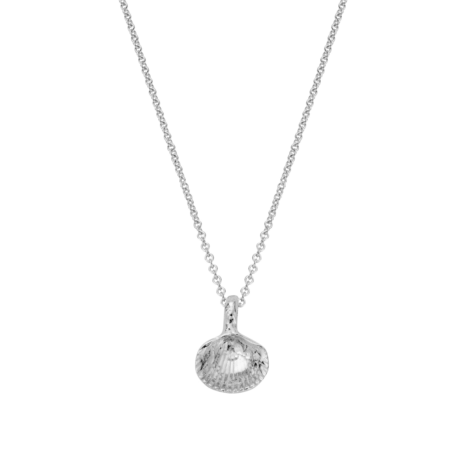 Silver Mini Shell Necklace