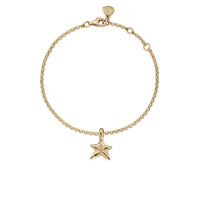 Gold Mini Star Chain Bracelet