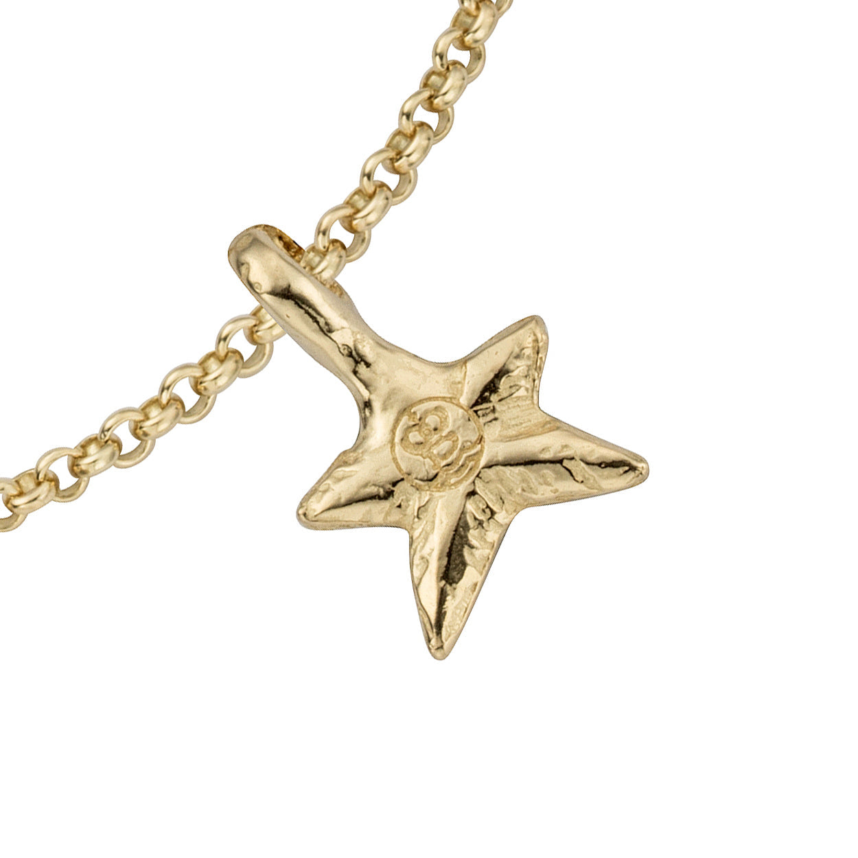 Gold Mini Star Chain Bracelet