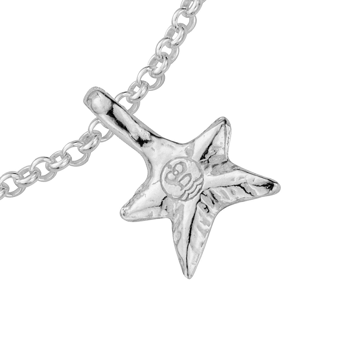 Silver Mini Star Chain Bracelet