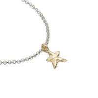 Silver & Gold Mini Star Chain Bracelet