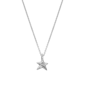 Silver Mini Star Necklace