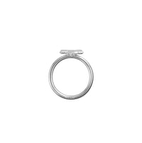 Silver Mini Star Love Struck Ring