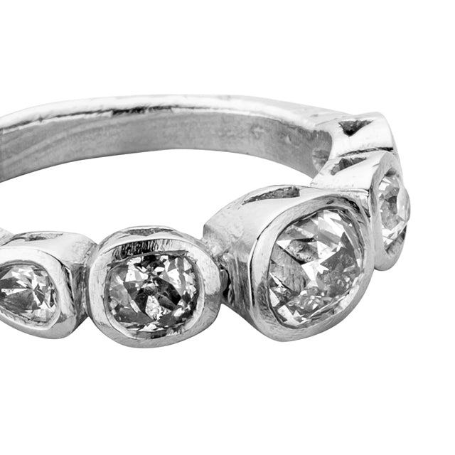 MONT BLANC Platinum Diamond Ring