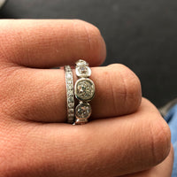 MONT BLANC Platinum Diamond Ring