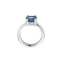 NALANI White Gold Blue Sapphire Ring