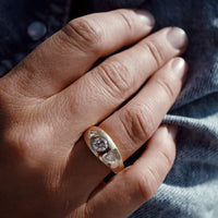 NORA Gold Diamond Ring