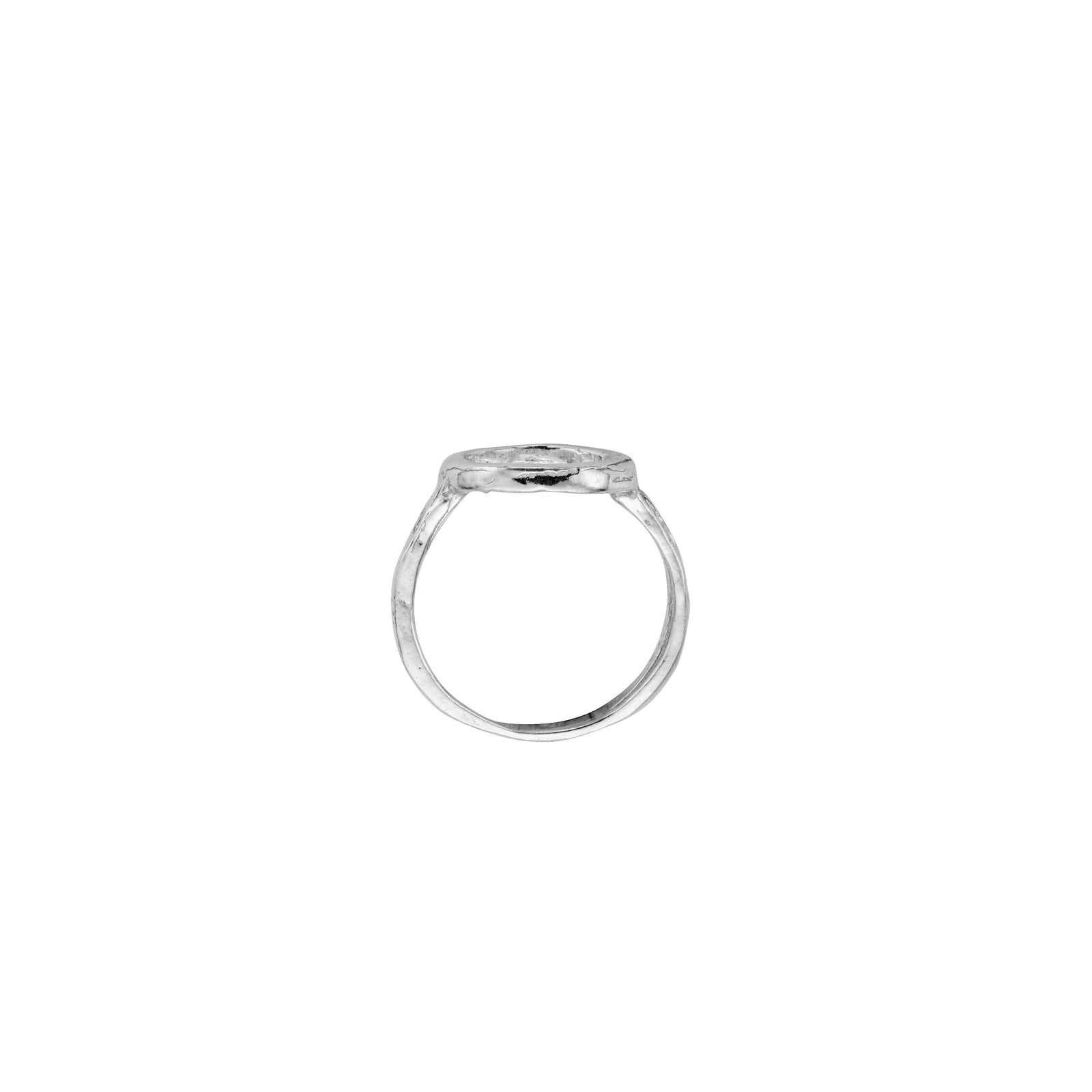 Silver Open Circle Ring