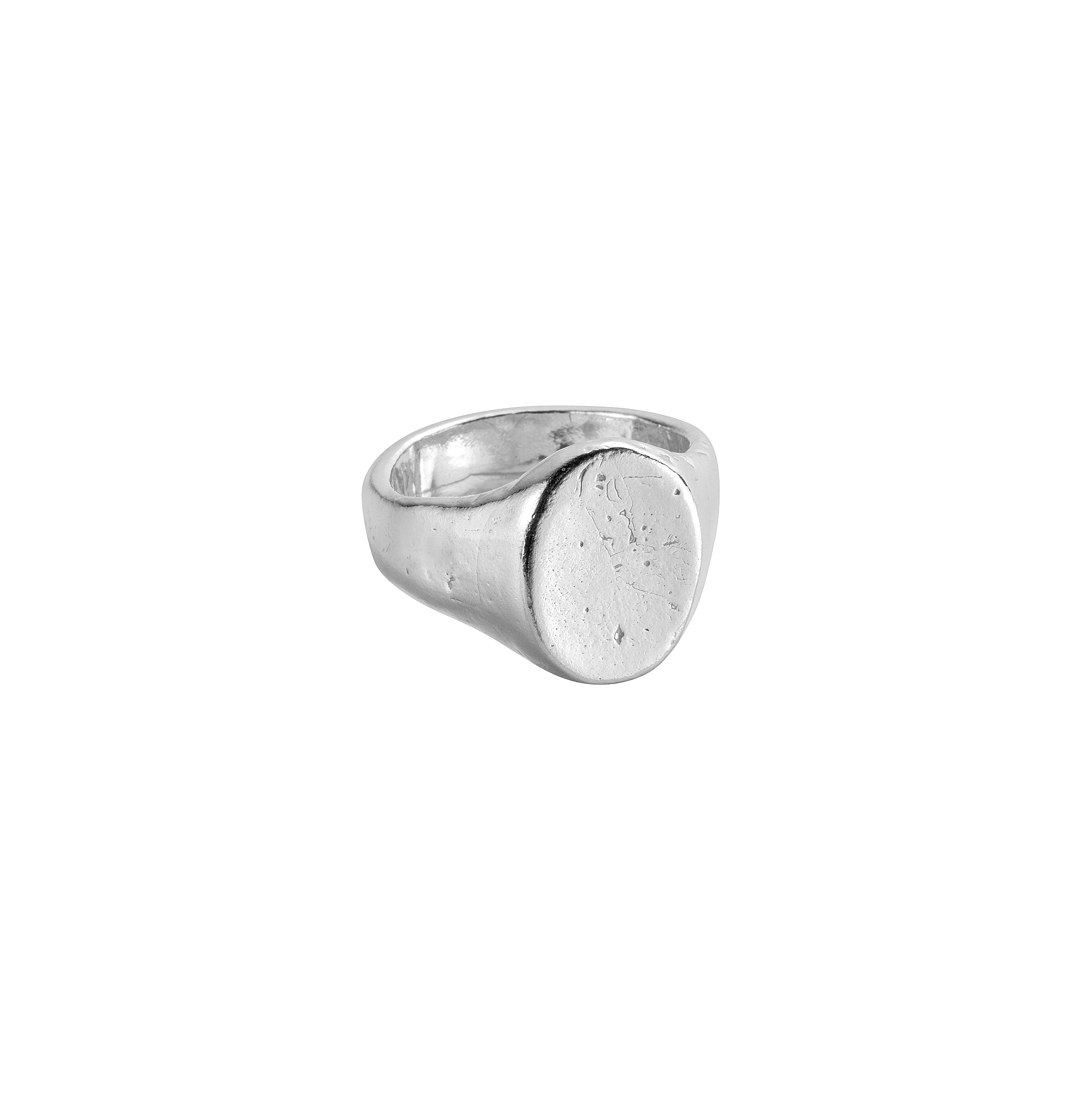 Buy the Silver Oval Signet Ring from British Jewellery Designer ...