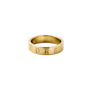 Gold Midi Signature Ring