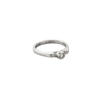 Platinum Diamond Promise Ring