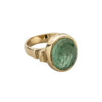 ROMAN Gold Emerald Ring