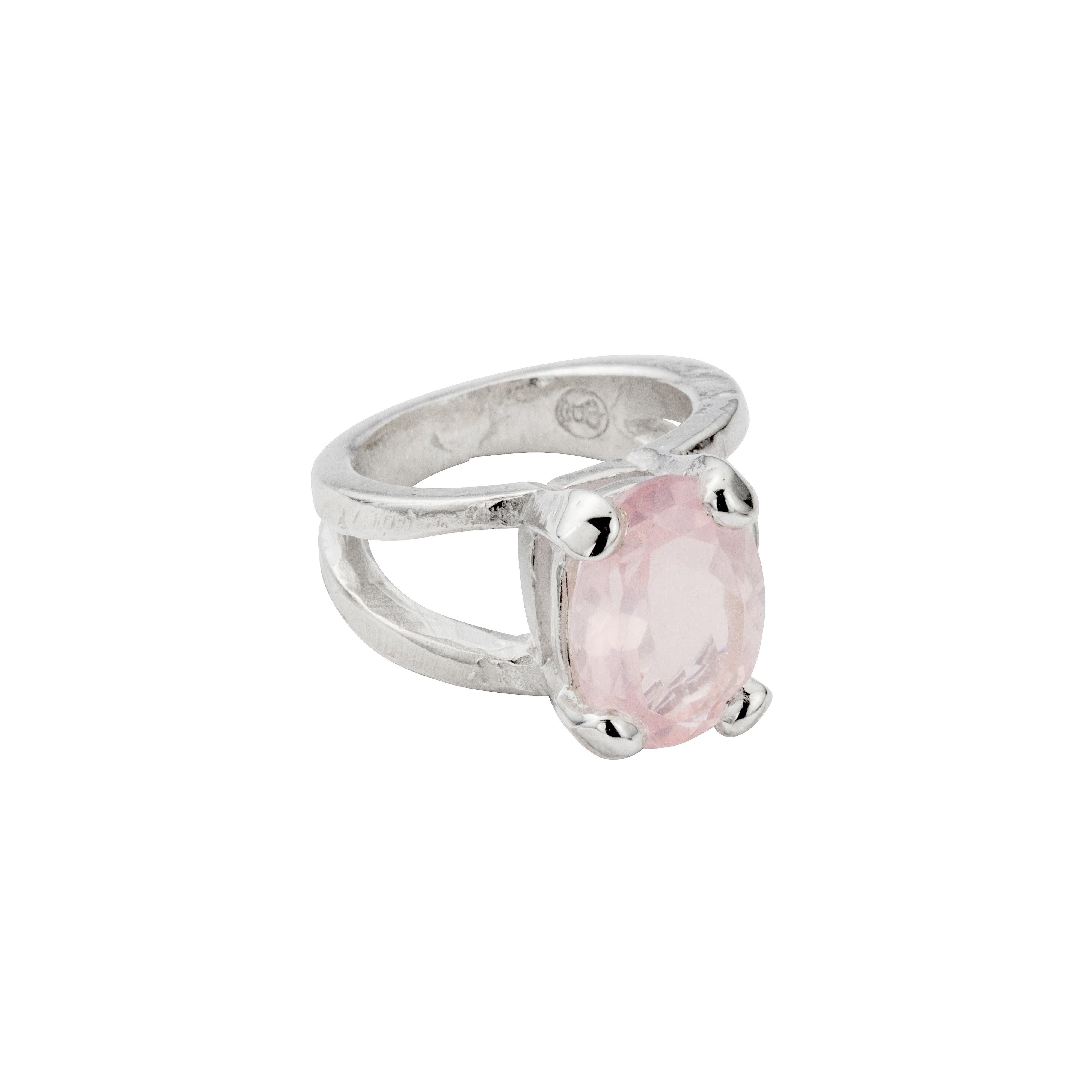 Silver hot sale claw ring