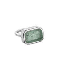 SIERRA Silver Emerald Ring