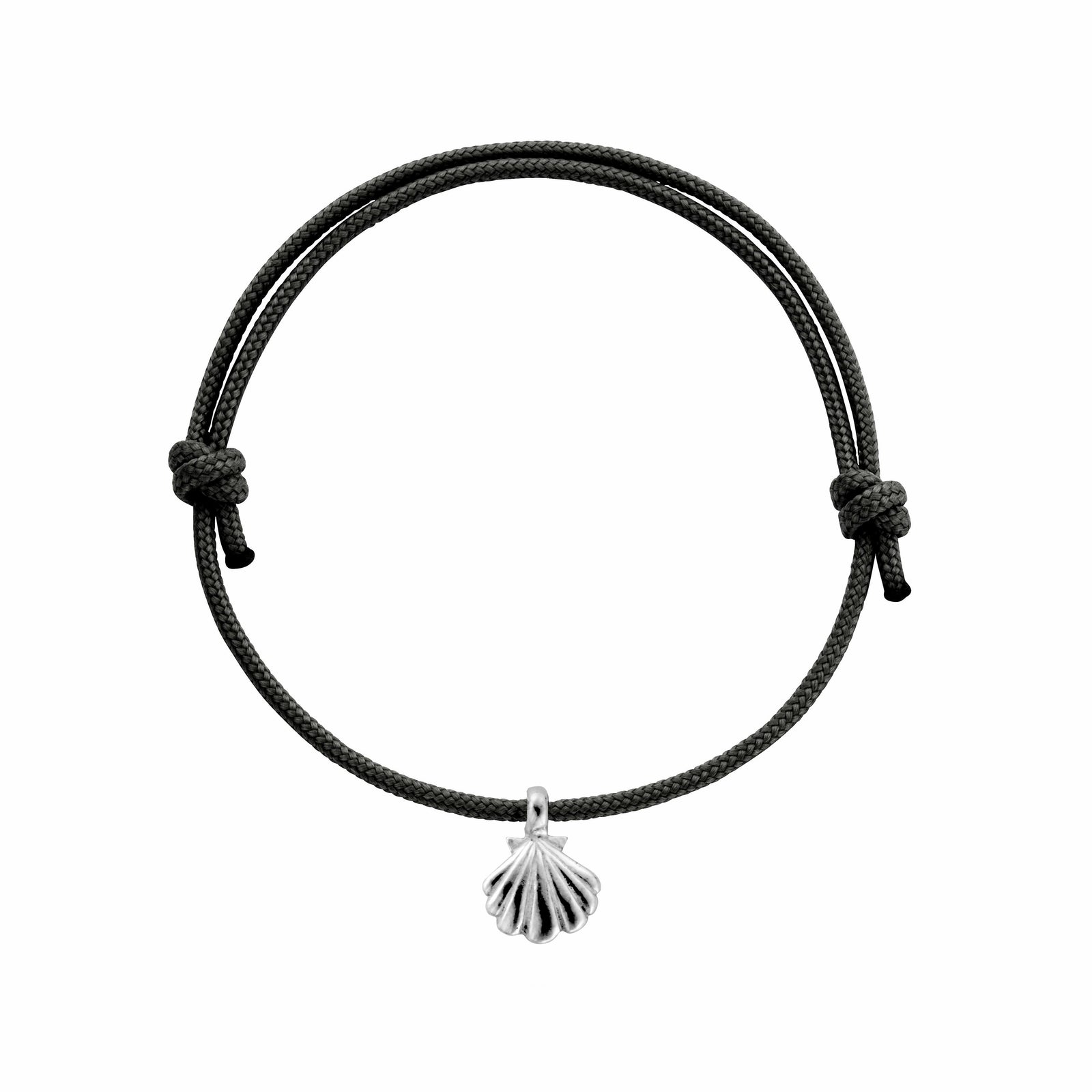 Silver Scallop Shell Sailing Rope