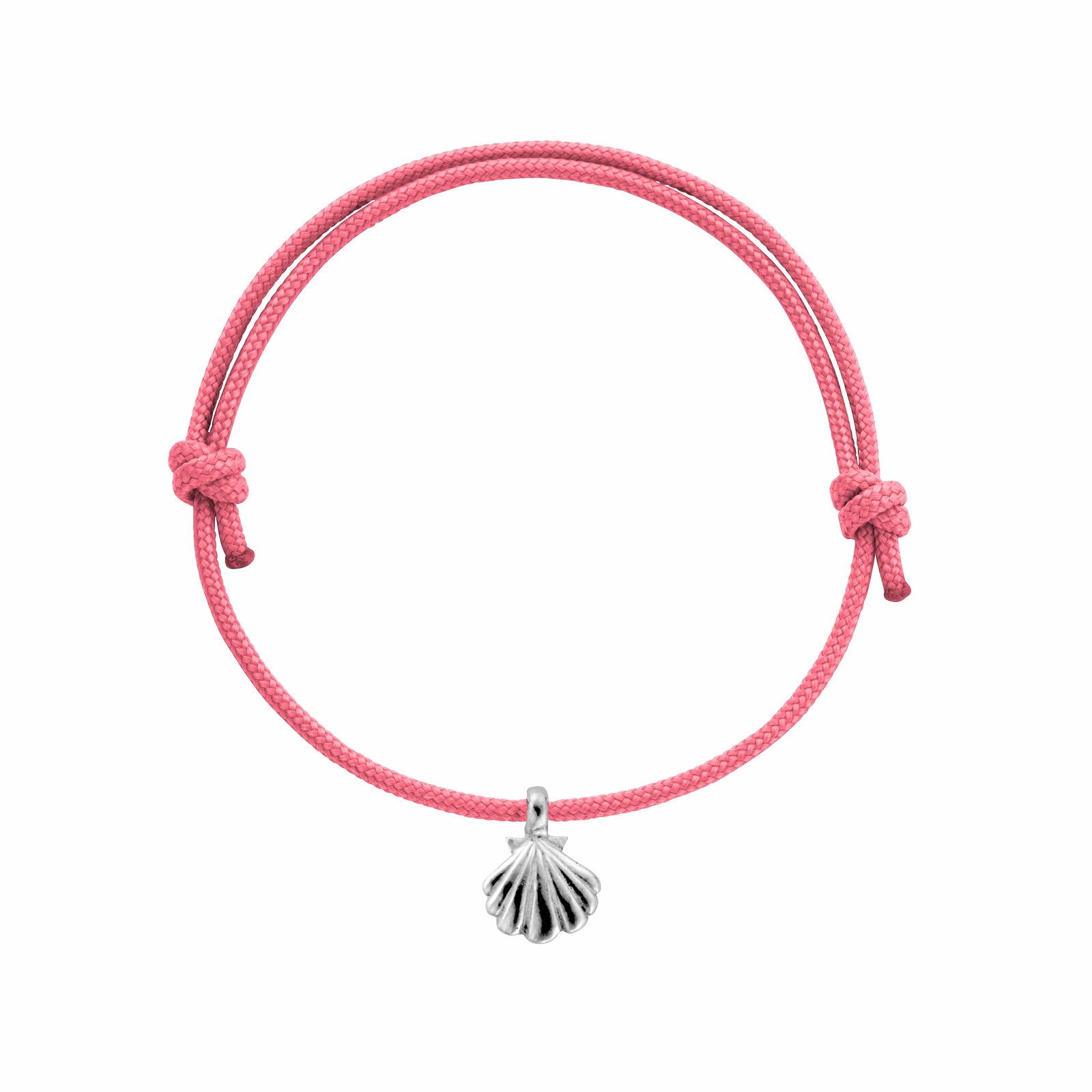 Silver Scallop Shell Sailing Rope