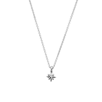 Children's Silver Baby North Star Necklace
