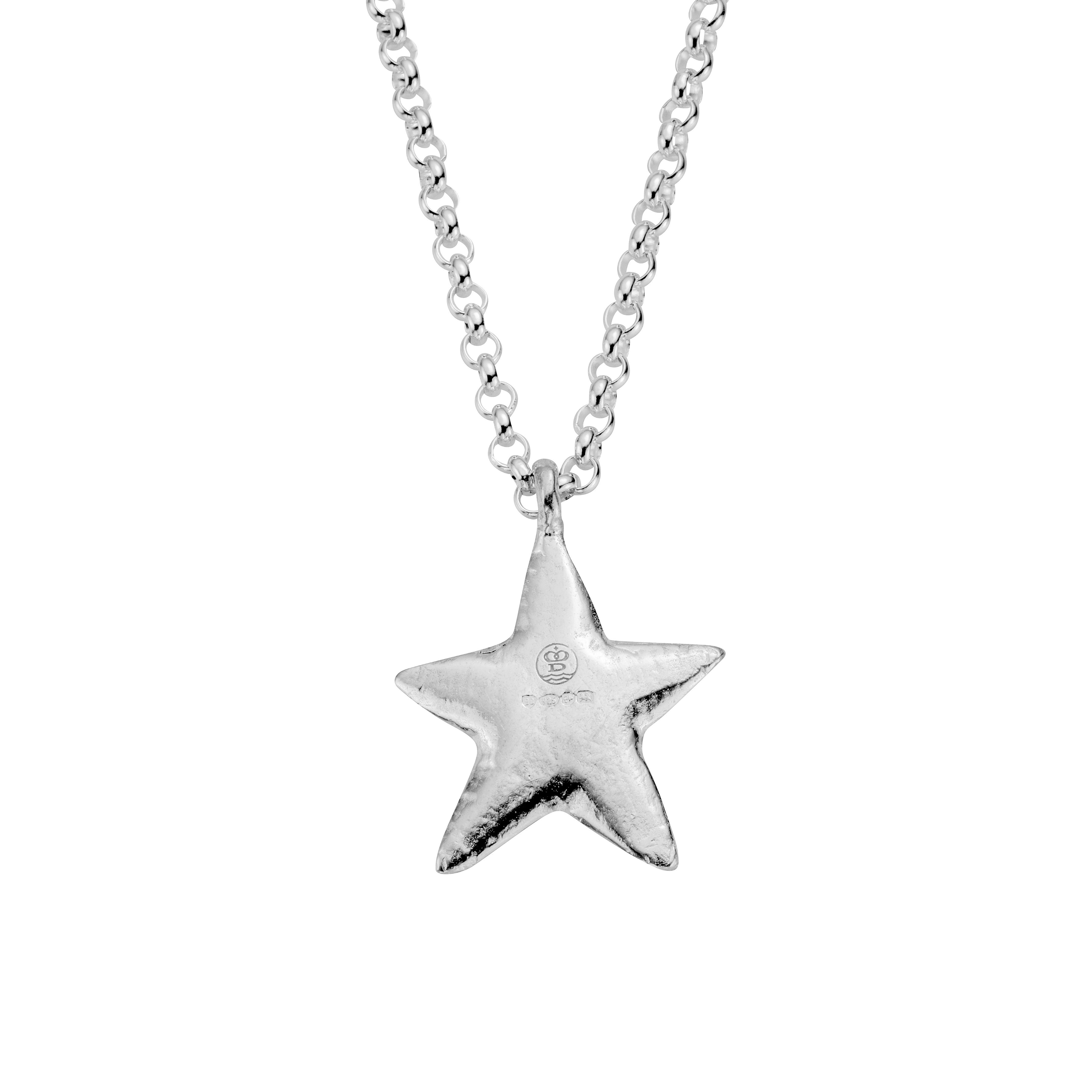 Silver Maxi Star Necklace