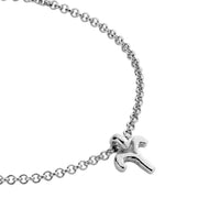 Silver Mini Aries Horoscope Chain Bracelet