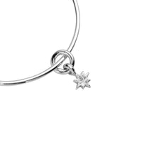 Silver Baby North Star Bangle