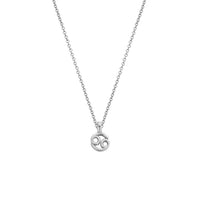 Silver Mini Cancer Horoscope Necklace