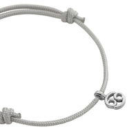 Silver Mini Cancer Horoscope Sailing Rope