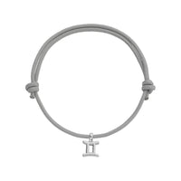 Silver Mini Gemini Horoscope Sailing Rope