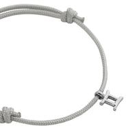 Silver Mini Gemini Horoscope Sailing Rope