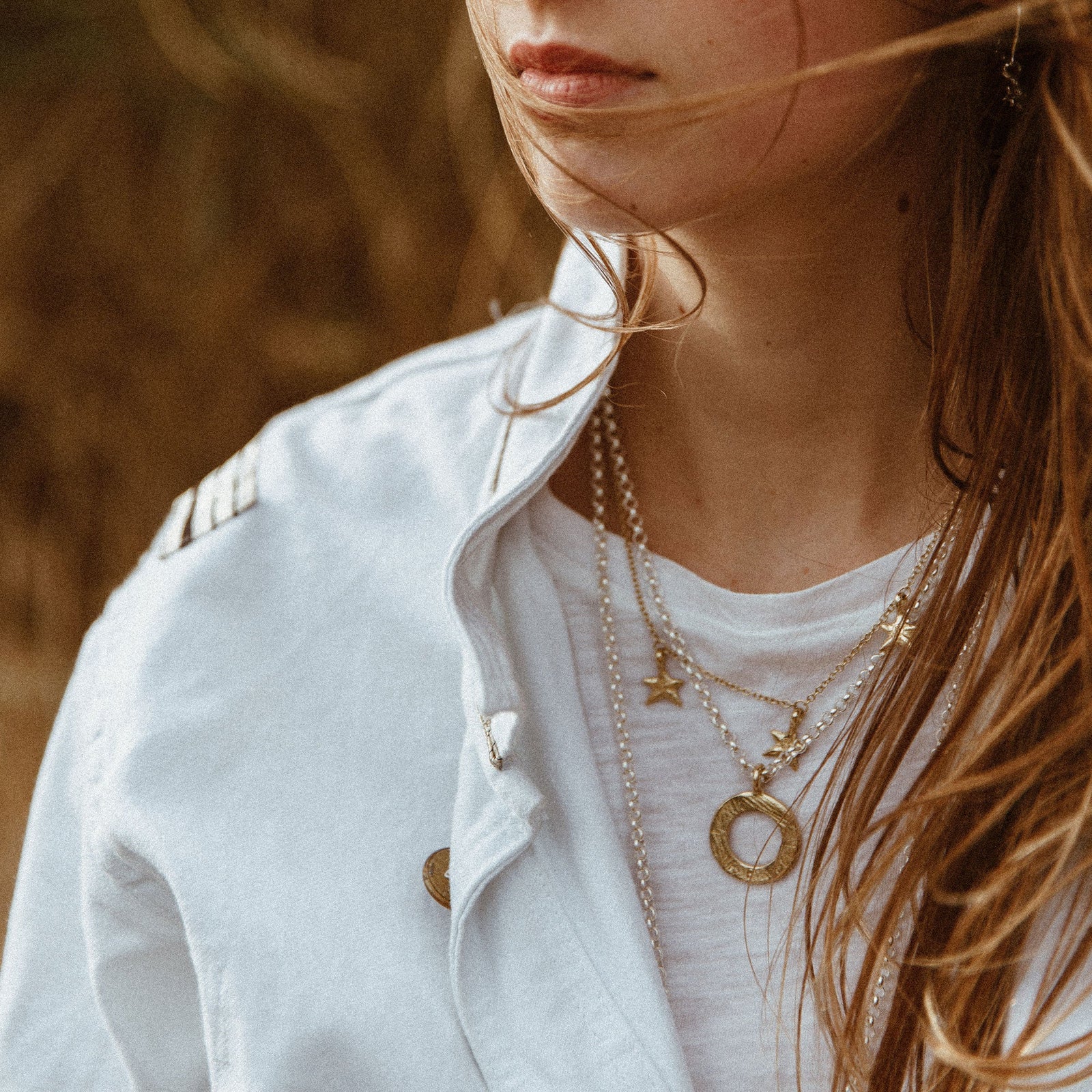 Silver & Gold Maxi Forever Necklace