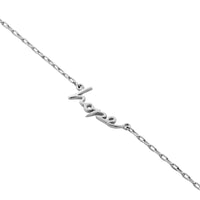 Silver 'Hope' Affirmation Necklace