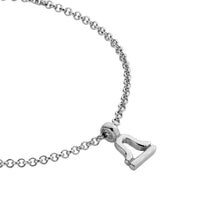 Silver Mini Libra Horoscope Chain Bracelet