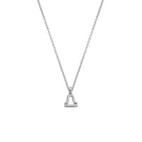 Silver Mini Libra Horoscope Necklace