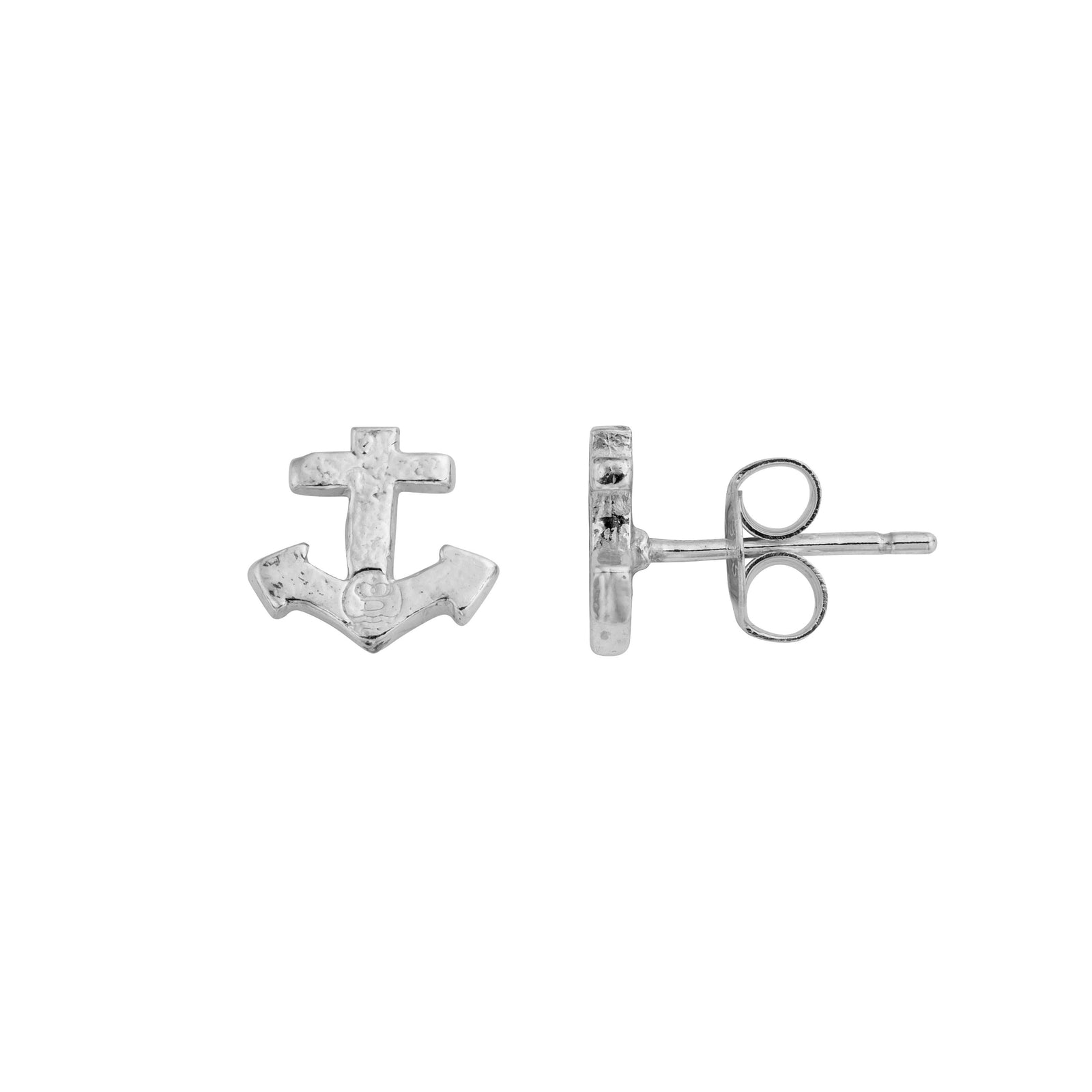 Silver Little Anchor Ear Charm