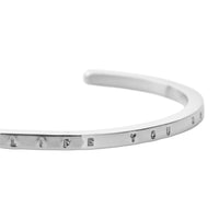 Men's Silver Luxury Forever Cuff