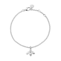 Silver Mini Honey Bee Chain Bracelet