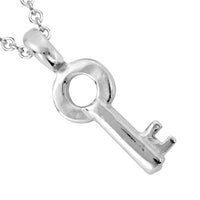 Silver Mini Dreamer's Key Necklace