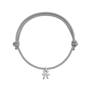 Silver Mini Pisces Horoscope Sailing Rope