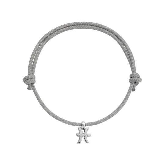 Silver Mini Pisces Horoscope Sailing Rope