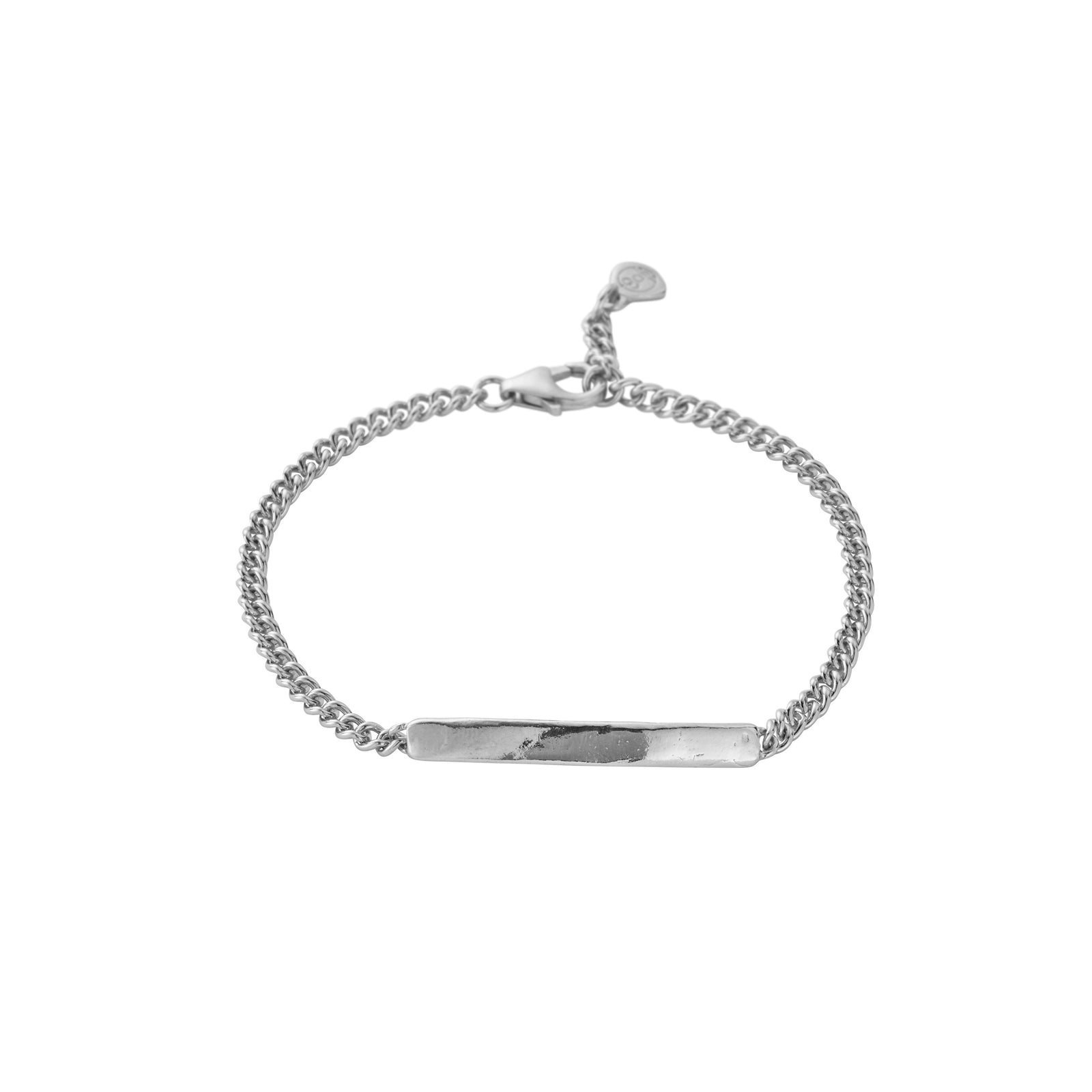 Silver Small ID Bracelet