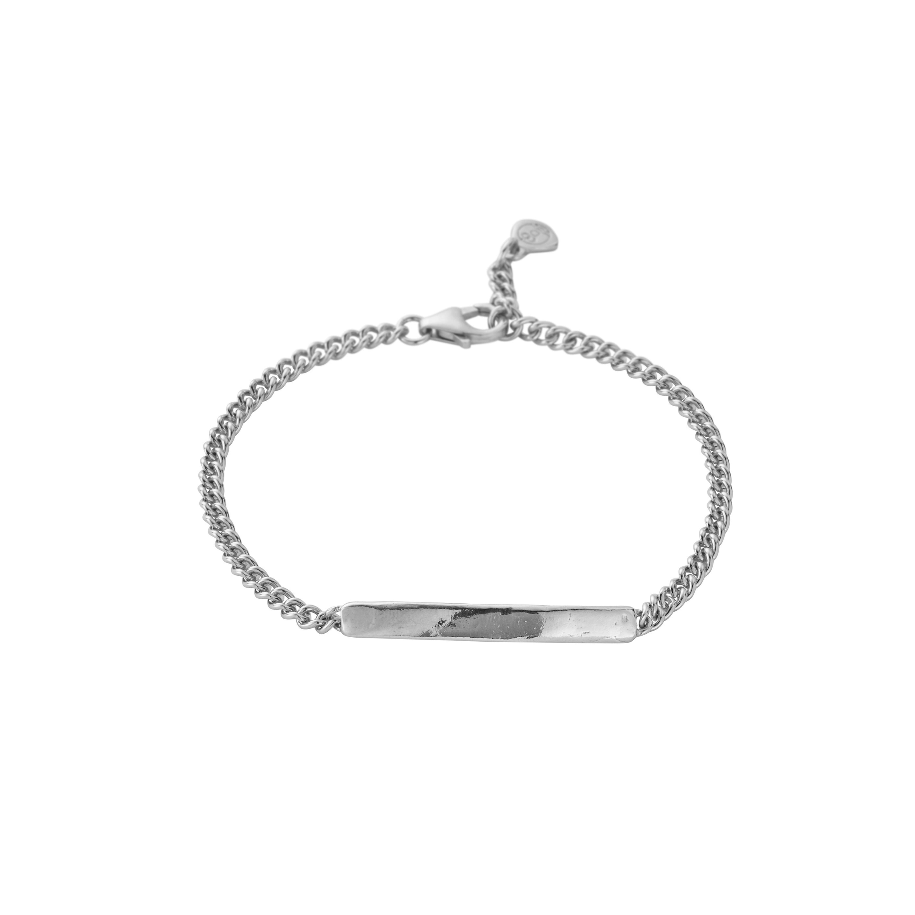 Silver Small ID Bracelet