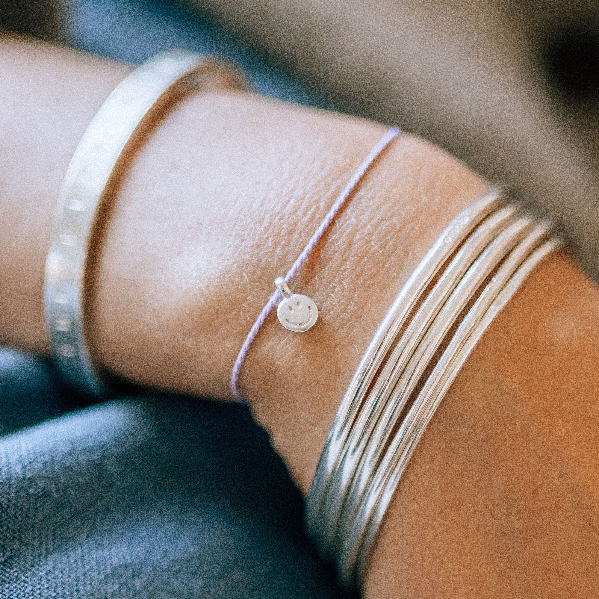 Silver Stack Bangle – Daniella Draper
