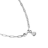 Silver Tiny Trace Chain Necklace