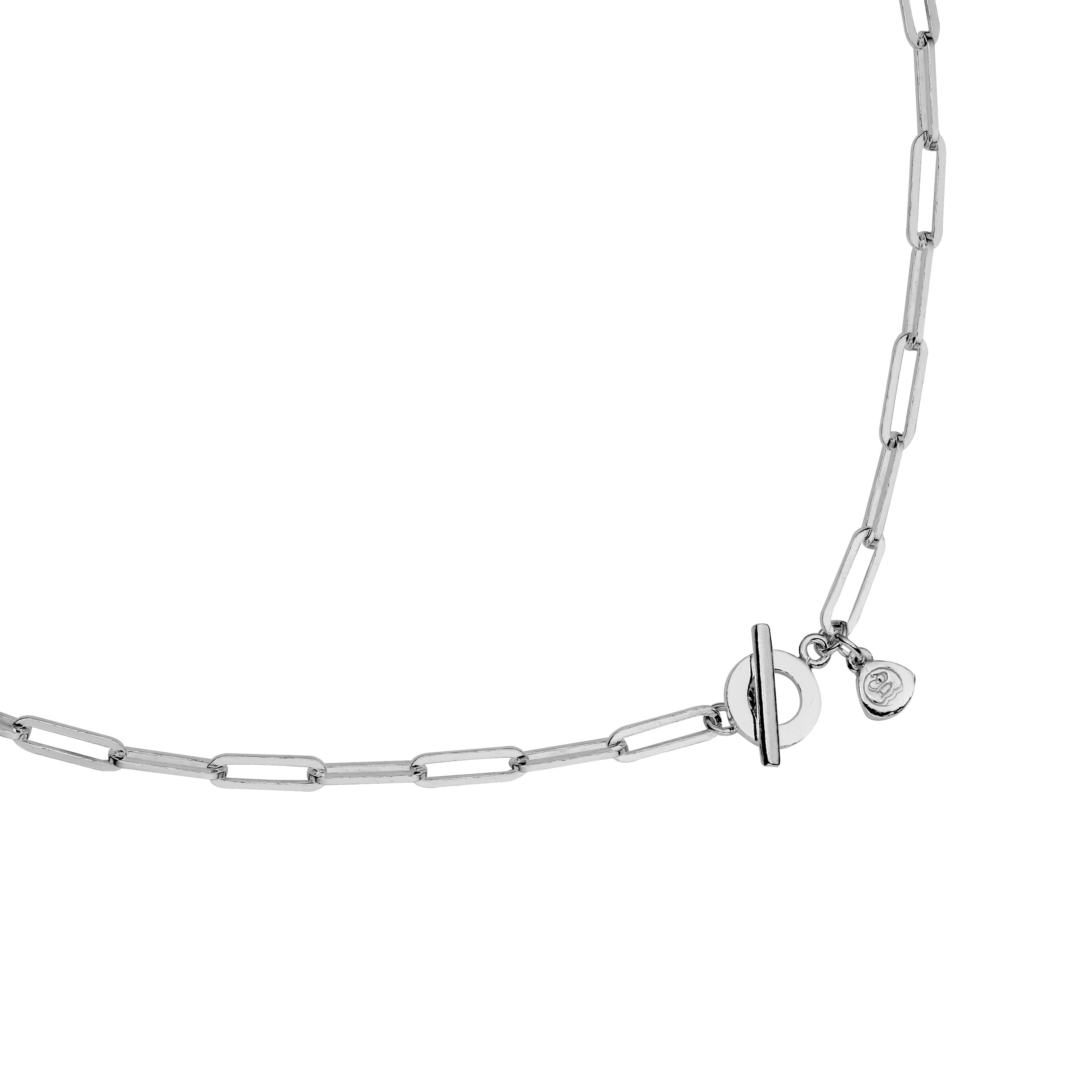 Silver Trace Chain Necklace – Daniella Draper